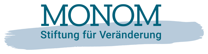 Logo MONOM Stiftung für Veränderung