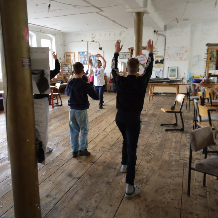 Fitneßtraining beim Sommerfest 2025